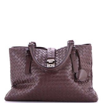 Bottega Veneta Roma Bag Intrecciato Nappa Medium