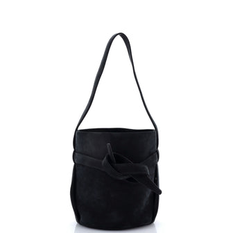 The Row Leo Bucket Bag Nubuck Mini