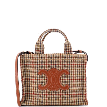 Celine Cabas Thais Tote Tweed Small