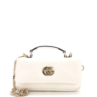 Gucci GG Milano Top Handle Bag Leather Mini