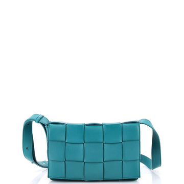 Bottega Veneta Cassette Crossbody Bag Maxi Intrecciato Leather