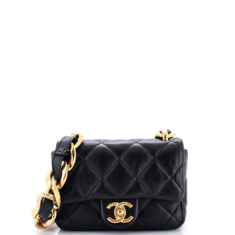 Chanel Funky Town Flap Bag Quilted Lambskin Mini