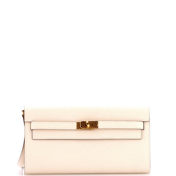 Hermes Kelly To Go Wallet Verso Epsom
