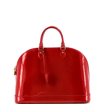 Louis Vuitton Alma Handbag Monogram Vernis GM