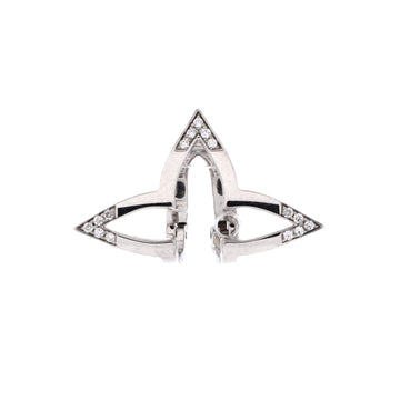 Louis Vuitton Ombre Blossom Ear Cuff Earring Earrings 18K White Gold and Diamonds