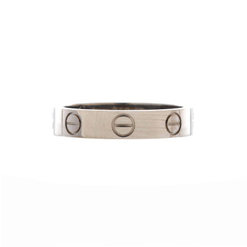 Cartier Love Wedding Band Ring 18K White Gold