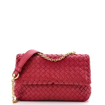 Bottega Veneta Olimpia Crossbody Bag Intrecciato Nappa Small
