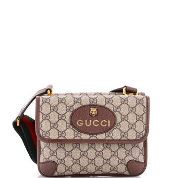 Gucci Neo Vintage Flap Messenger GG Coated Canvas Small