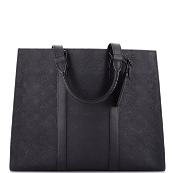 Louis Vuitton Sac Plat 24H Bag Monogram Taurillon Leather