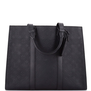 Louis Vuitton Sac Plat 24H Bag Monogram Taurillon Leather