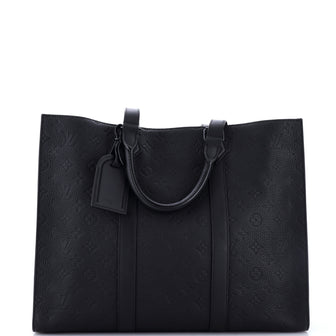 Louis Vuitton Sac Plat 24H Bag Monogram Taurillon Leather