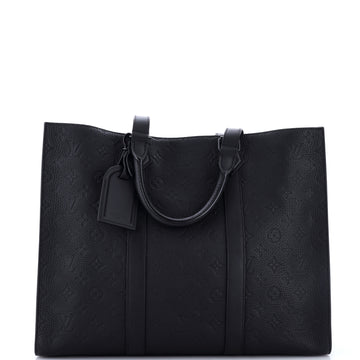Louis Vuitton Sac Plat 24H Bag Monogram Taurillon Leather
