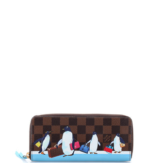 Louis Vuitton Clemence Wallet Limited Edition Damier