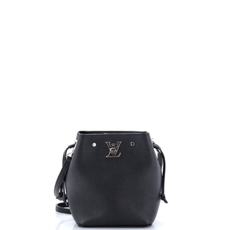 Louis Vuitton Lockme Bucket Bag Leather Nano