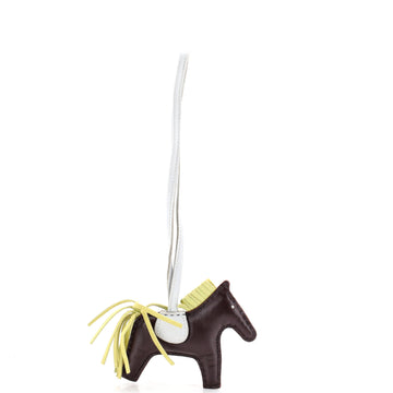 Hermes GriGri Rodeo Bag Charm Leather PM