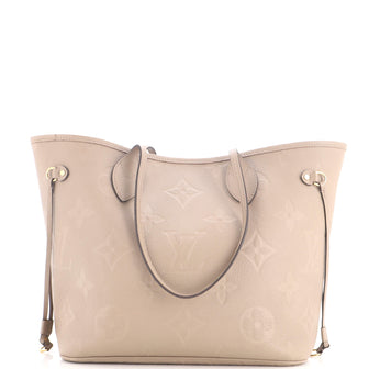 Louis Vuitton Neverfull NM Tote Monogram Empreinte Giant MM