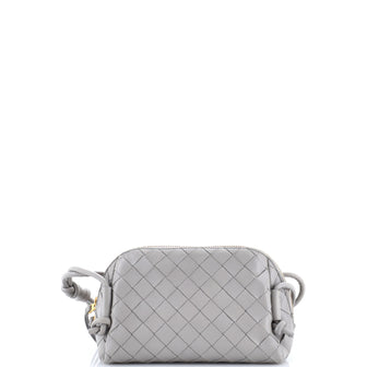 Bottega Veneta Concert Crossbody Pouch Intrecciato Nappa Mini