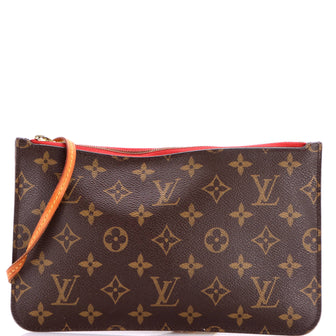 Louis Vuitton Neverfull Pochette Monogram Canvas Large