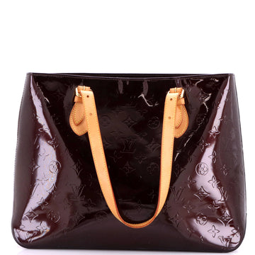 Louis Vuitton Brentwood Handbag Monogram Vernis