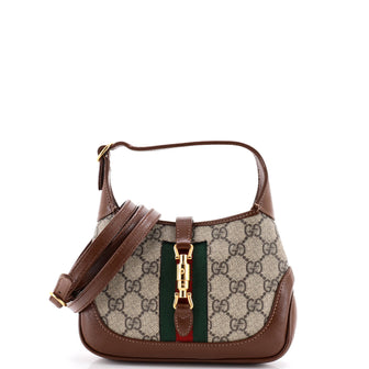 Gucci Jackie 1961 Hobo GG Coated Canvas Mini