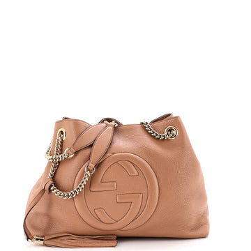 Gucci Soho Chain Strap Shoulder Bag Leather Medium