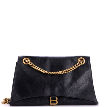 Balenciaga Crush Chain Flap Bag Leather Large