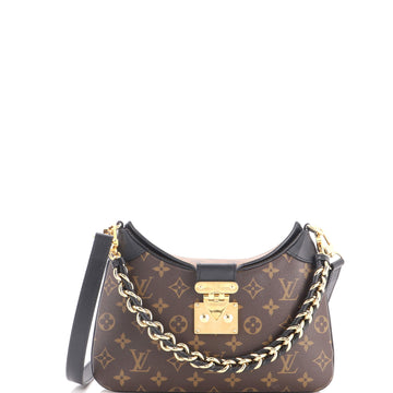 Louis Vuitton LV Twinny Handbag Monogram Canvas and Reverse Monogram Canvas with Leather