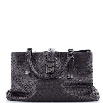 Bottega Veneta Roma Bag Intrecciato Nappa Large