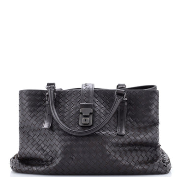 Bottega Veneta Roma Bag Intrecciato Nappa Large