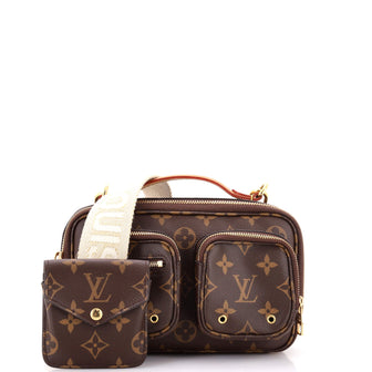 Louis Vuitton Utility Crossbody Bag Monogram Canvas