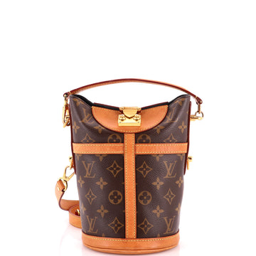 Louis Vuitton Duffle Handbag Monogram Canvas