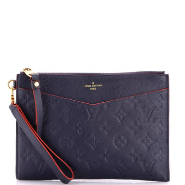 Louis Vuitton Pochette Melanie Monogram Empreinte Leather MM