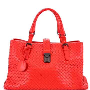 Bottega Veneta Roma Bag Intrecciato Nappa Medium