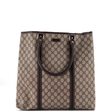 Gucci Joy Tote GG Coated Canvas with Leather Large