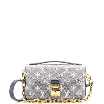 Louis Vuitton Pochette Metis Monoglam Jacquard Canvas East West