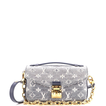 Louis Vuitton Pochette Metis Monoglam Jacquard Canvas East West