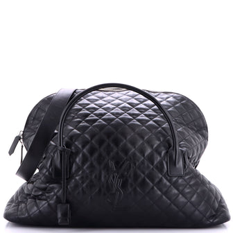 Saint Laurent ES Giant Travel Bag Quilted Leather