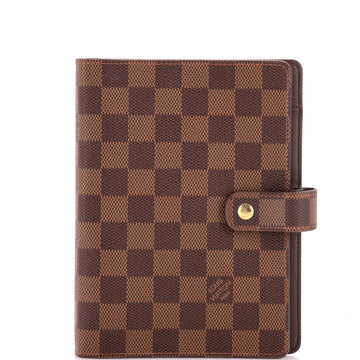 Louis Vuitton Ring Agenda Cover Damier MM