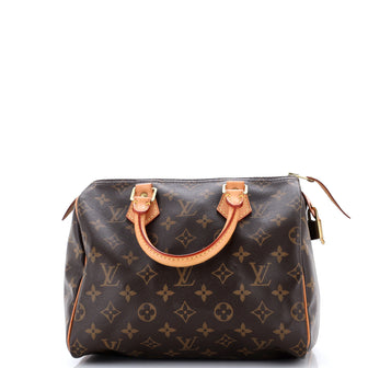 Louis Vuitton Speedy Handbag Monogram Canvas 25