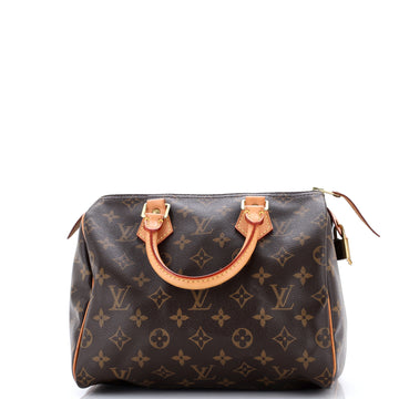 Louis Vuitton Speedy Handbag Monogram Canvas 25