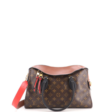 Louis Vuitton Tuileries Handbag Monogram Canvas with Leather