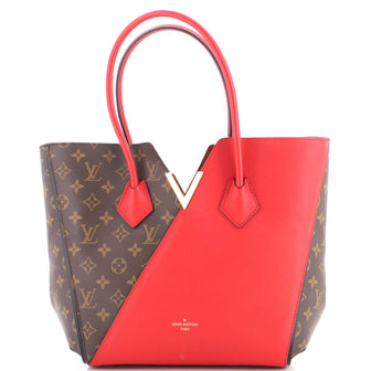 Louis Vuitton Kimono Handbag Monogram Canvas and Leather MM