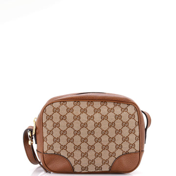 Gucci Bree Disco Crossbody Bag GG Canvas with Leather Mini