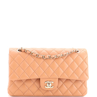 Chanel Classic Double Flap Bag Quilted Caviar Medium