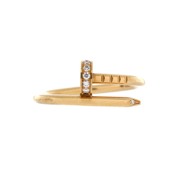 Cartier Juste un Clou Ring 18K Yellow Gold and Diamonds Small