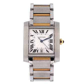 Cartier Tank Francaise Automatic Watch Stainless Steel and Yellow Gold 28