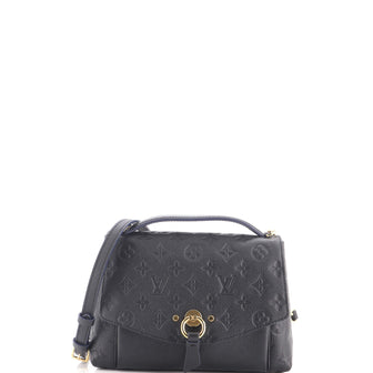 Louis Vuitton Blanche Handbag Monogram Empreinte Leather BB