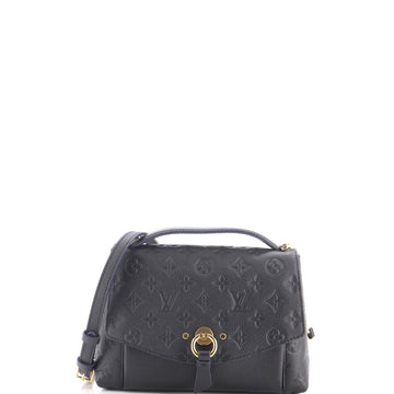 Louis Vuitton Blanche Handbag Monogram Empreinte Leather BB
