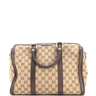 Gucci Joy Boston Bag GG Canvas Medium