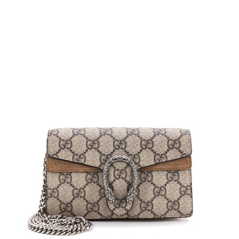 Gucci Dionysus Bag GG Coated Canvas Super Mini